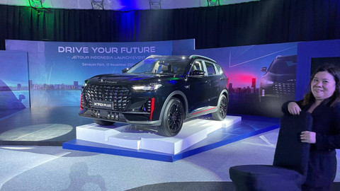 PT Jetour Motor Indonesia (JMI) umumkan harga pre-booking Dashing dan X70 Plus sampai akhir tahun 2024. Foto: Sena Pratama/kumparan