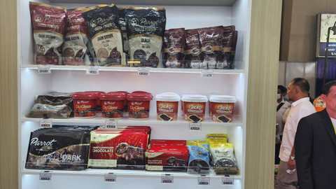 Parrot meluncurkan produk baru di acara SIAL Interfood 2024 yang digelar di JIExpo Kemayoran. Foto: Ela Nurlaela/kumparan