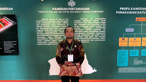 Kepala Bidang Penatausahaan dan Pengendalian Pertanahan Dinas Pertanahan dan Tata Ruang DIY, Moh Qayyim Autad. Foto: Iqbal Twq/Pandangan Jogja