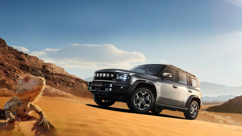 Tampilan SUV offroad Jetour T2. Foto: Jetour