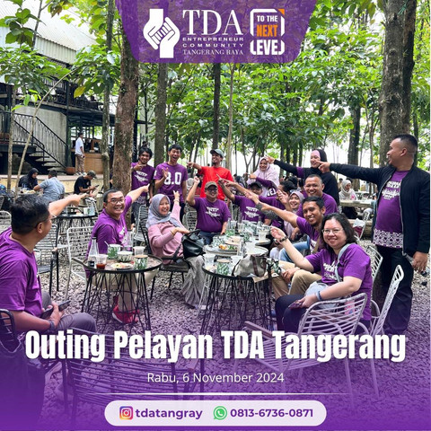 Komunitas Pengusaha TDA Tangerang Gelar Outing Khusus Pelayan (1)