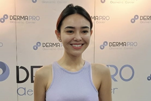 Amanda Manopo perawatan di klinik kecantikan. Foto: Istimewa