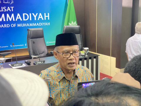 Ketua Umum PP Muhammadiyah, Haedar Nashir. Foto: Resti Damayanti/Pandangan Jogja
