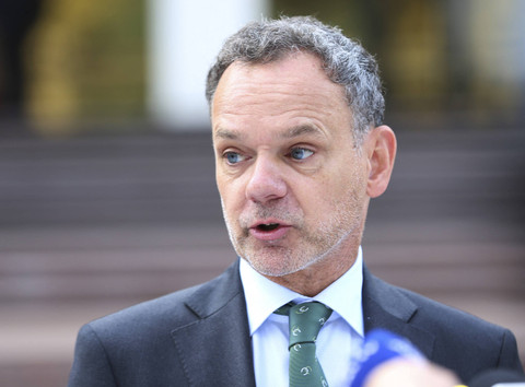 Menteri Luar Negeri Belanda Caspar Veldkamp. Foto: ELENA COVALENCO/AFP