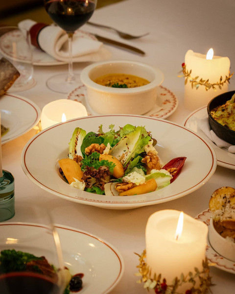 Pear and Gorgonzola Salad. Foto: The Coach Restaurant
