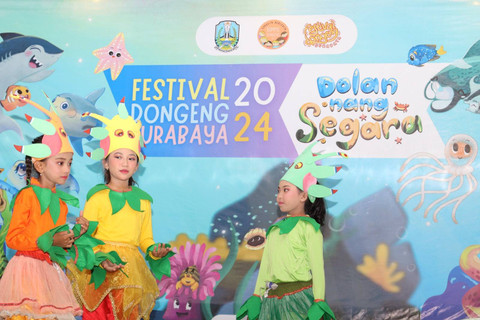 Festival Dongeng Surabaya 2024 Hadirkan Petualangan Laut Penuh Imajinasi