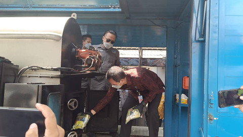 Badan Narkotika Nasional (BNN) memusnahkan barang bukti narkotika berupa 20.221,35 gram sabu. Foto: Dok. Istimewa