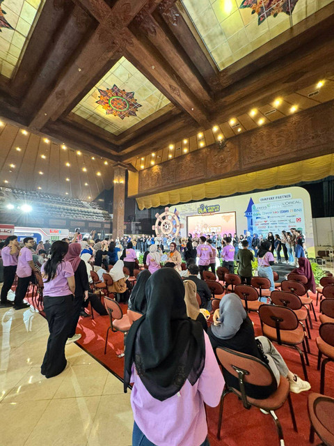 Pembukaan UGM Integrated Career Days (ICD) November 2024, Sabtu (16/11). Foto: Dok. Pandangan Jogja/mulyairfani