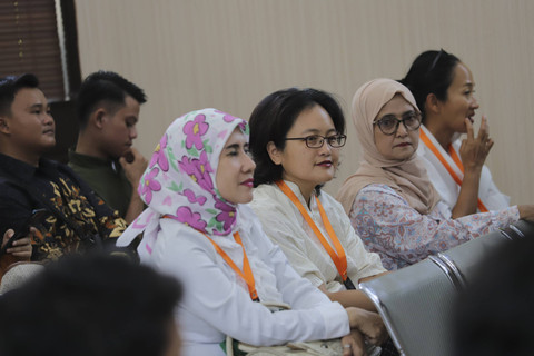 Istri Tom Lembong Franciska Wihardja menghadiri sidang praperadilan Tom Lembong di PN Jakarta Selatan, Jakarta, Rabu (20/11/2024). Foto: Jamal Ramadhan/kumparan