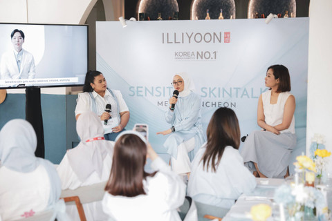 Acara Sensitive Skintalk bersama Illiyoon. Foto: dok. Illiyoon Indonesia