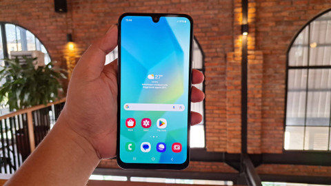 Samsung Galaxy A16 5G. Foto: Habib Allbi Ferdian/kumparan