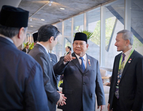 Presiden Prabowo Subianto, bertemu dengan sejumlah pemimpin negara dan pemimpin organisasi internasional saat sela-sela Konferensi Tingkat Tinggi (KTT) G20 Brasil pada Selasa, 19 November 2024. Foto: Dok. Laily Rachev - Biro Pers Sekretariat Presiden