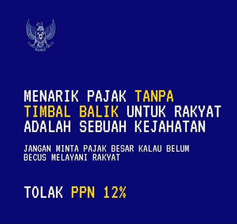 Gambar garuda latar biru. Foto: Dok. Istimewa