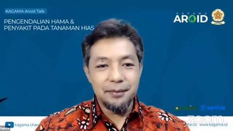 Ahli serangga dari Fakultas Pertanian UGM, Suputa. Foto: KAGAMA
