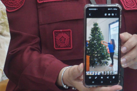 Potret aktivitas terpidana mati kasus penyelundupan narkoba asal Filipina, Mary Jane Veloso, di Lembaga Pemasyarakatan Perempuan (LPP) Kelas IIB Yogyakarta di Wonosari, Kabupaten Gunungkidul.