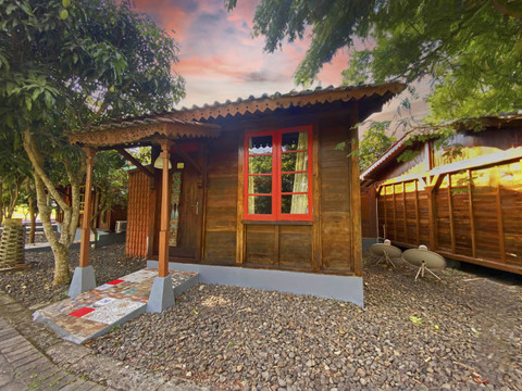 Salah satu unit di Avery Coconut Island Waterpark Beach Resort, Carita, Pandeglang, Banten. Foto: Dok. WHHG