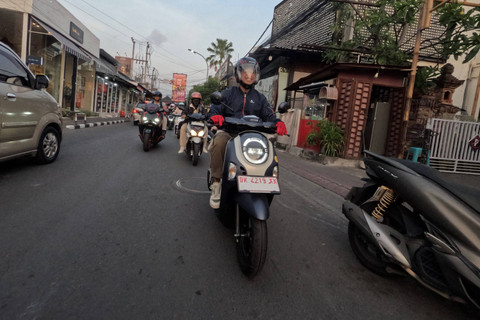 Suasana saat menjajal Honda Scoopy di Bali. Foto: AHM