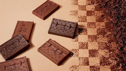 Menu coklat di gerai terbaru Louis Vuitton di New York, AS. Foto: Louis Vuitton