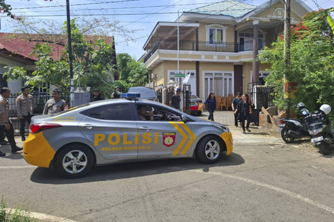Suasana di depan rumah Ulil. Foto: Dok. kumparan