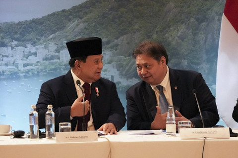 penandatanganan Nota Kesepahaman antara pelaku usaha Indonesia dan Brasil dalam Indonesia-Brazil Business Forum. Foto: Instagram/ @airlanggahartarto_official