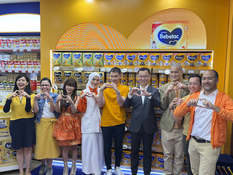  Peluncuran Flagship Store Bebelac di Raja Susu Gading Serpong. Foto: Nabila Fatiara/kumparan