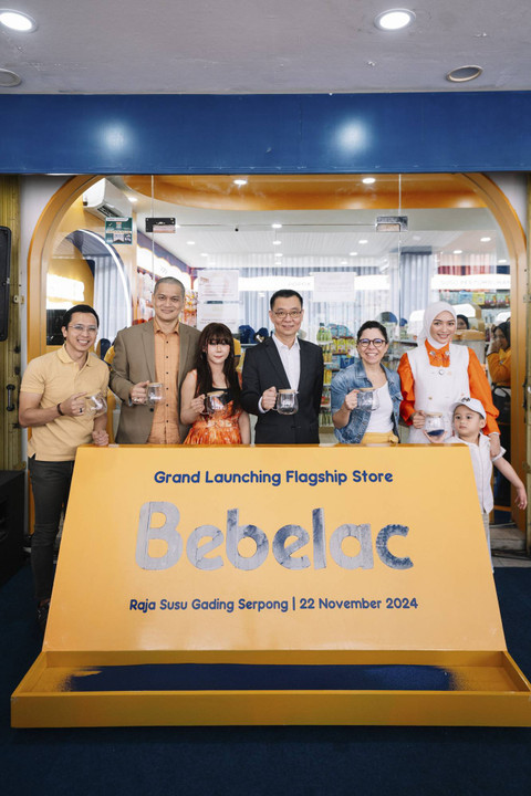  Peluncuran Flagship Store Bebelac di Raja Susu Gading Serpong. Foto: Dok. Bebelac