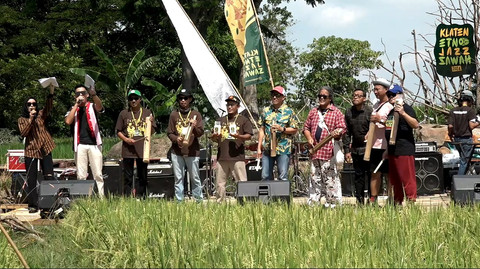 Klaten Etnos Jazz Sawah. Foto: Istimewa