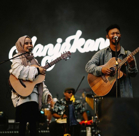 Duo musisi Pontianak, Manjakani. Foto: Dok. Instagram @manjakanimusic