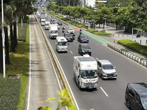 Kegiatan konvoi 50 Isuzu Menemani di Jalan. Foto: Fitra Andrianto/kumparan