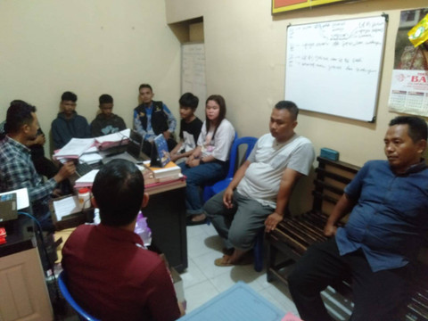 Pelaku pencurian yang berhasil diamankan Polisi. | Foto: Dok Humas Polres Pringsewu