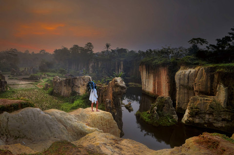 Tebing Koja Kandang Godzilla. Foto: Shutterstock