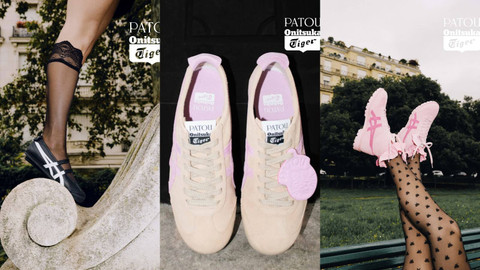 Koleksi Onitsuka Tiger x Patou. Foto: dok. Onitsuka Tiger