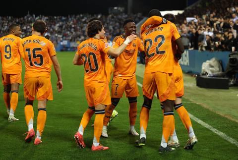 Leganes vs Real Madrid di Liga Spanyol. Foto: Isabel Infantes/REUTERS