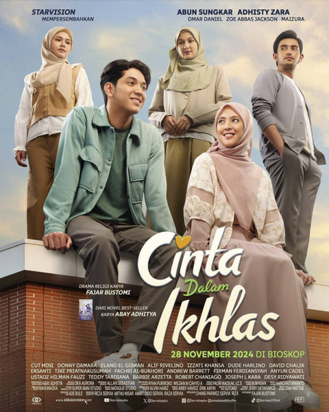 Poster Film Cinta dalam Ikhlas. Foto: Instagram/ @cintadalamikhlasfilm