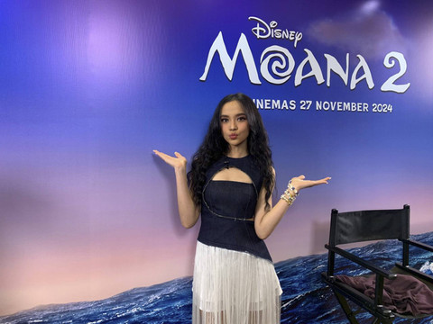 Penyanyi Lyodra ditemui dalam interview eksklusif "Jauh di Sana", soundtrack Moana 2 versi Indonesia, Senin (25/11/2024). Foto: Vincentius Mario/kumparan