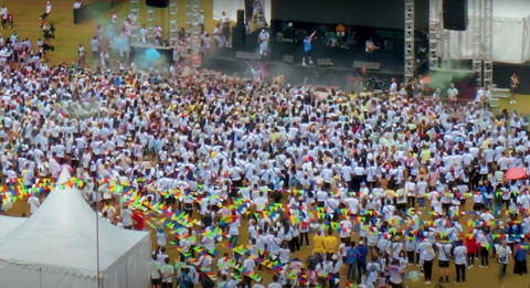 Paramount Fun Color Run 2024 mengajak peserta berlari santai sepanjang ±7.5 km mengelilingi Kota Gading Serpong. Foto: dok. Paramount