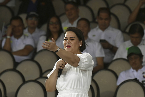 Sarah Duterte. Foto: JAM STA ROSA/AFP