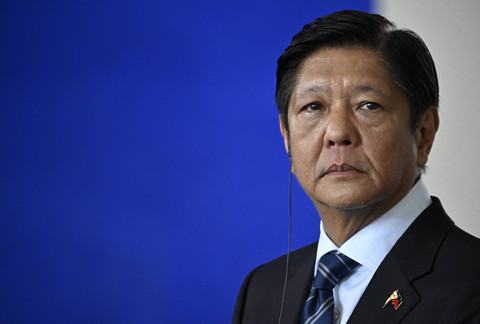 Presiden Filipina Ferdinand "Bongbong" Marcos Jr Foto: Tobias Schwarz/AFP