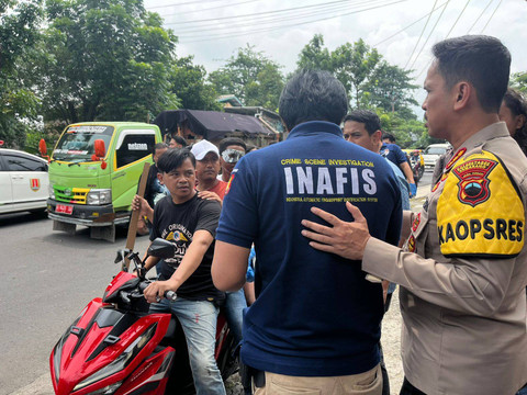 Suasana prarekonstruksi perkara tawuran, yang dilakukan Polrestabes Semarang, Selasa (26/11/2024). Dok: Intan/kumparan