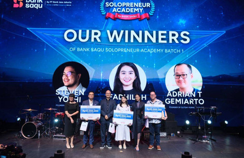 Bank Saqu menggelar Soloprenuer Academy. Foto: Bank Saqu