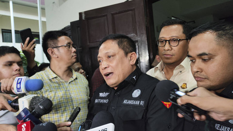 Direktur Penuntutan Jampidsus Kejagung, Sutikno, di Pengadilan Negeri Jakarta Selatan, Selasa (26/11/2024). Foto: Jonathan Devin/kumparan