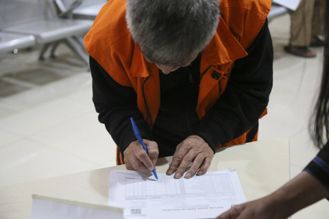 Suasana pencoblosan Pilkada 2024 di Rutan KPK, Rabu (27/11/2024). Foto: Dok. Istimewa