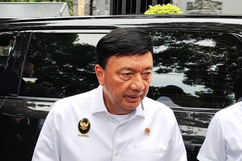 Menko Polkam Budi Gunawan usai mengikuti rapat monitoring pelaksanaan Pilkada serentak di Subden Denma Mabes TNI, Jakarta Pusat, Rabu (27/11/2024). Foto: Jonathan Devin/kumparan