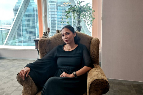 Dita Meichan dirikan label musik Meichan Musikindo, di kawasan SCBD, Jakarta Selatan, Senin (25/11/2024). Foto: Giovanni/kumparan