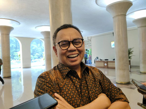 Eks Menteri ESDM, Sudirman Said, ditemui di UGM, Kamis (28/11/2024)... </div>
<div class=