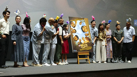 Perilisan Poster dan Trailer Film 2nd Miracle In Cell No.7, Kamis (28/11/2024). Foto: Aprilandika Pratama/kumparan