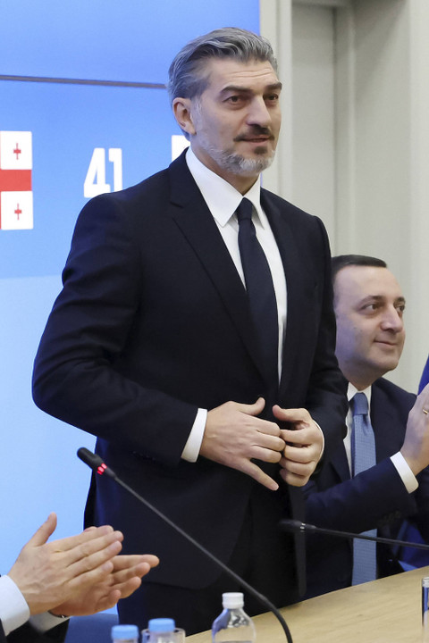  Mikheil Kavelashvili Foto: AP Photo