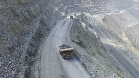 Ilustrai tambang PT Amman Mineral Internasional Tbk.  Foto: Dok. AMMAN