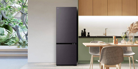 Kulkas LG Bottom Freezer membuat dapur kian aesthetic. Foto: dok. LG Indonesia