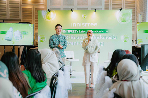 Keseruan acara media gathering Innisfree Indonesia, memperkenalkan Innisfree sebagai brand K-Beauty halal, di Wyls Kitchen Pakubuwono, Senin (25/11/2024). Foto: Dok. Innisfree Indonesia